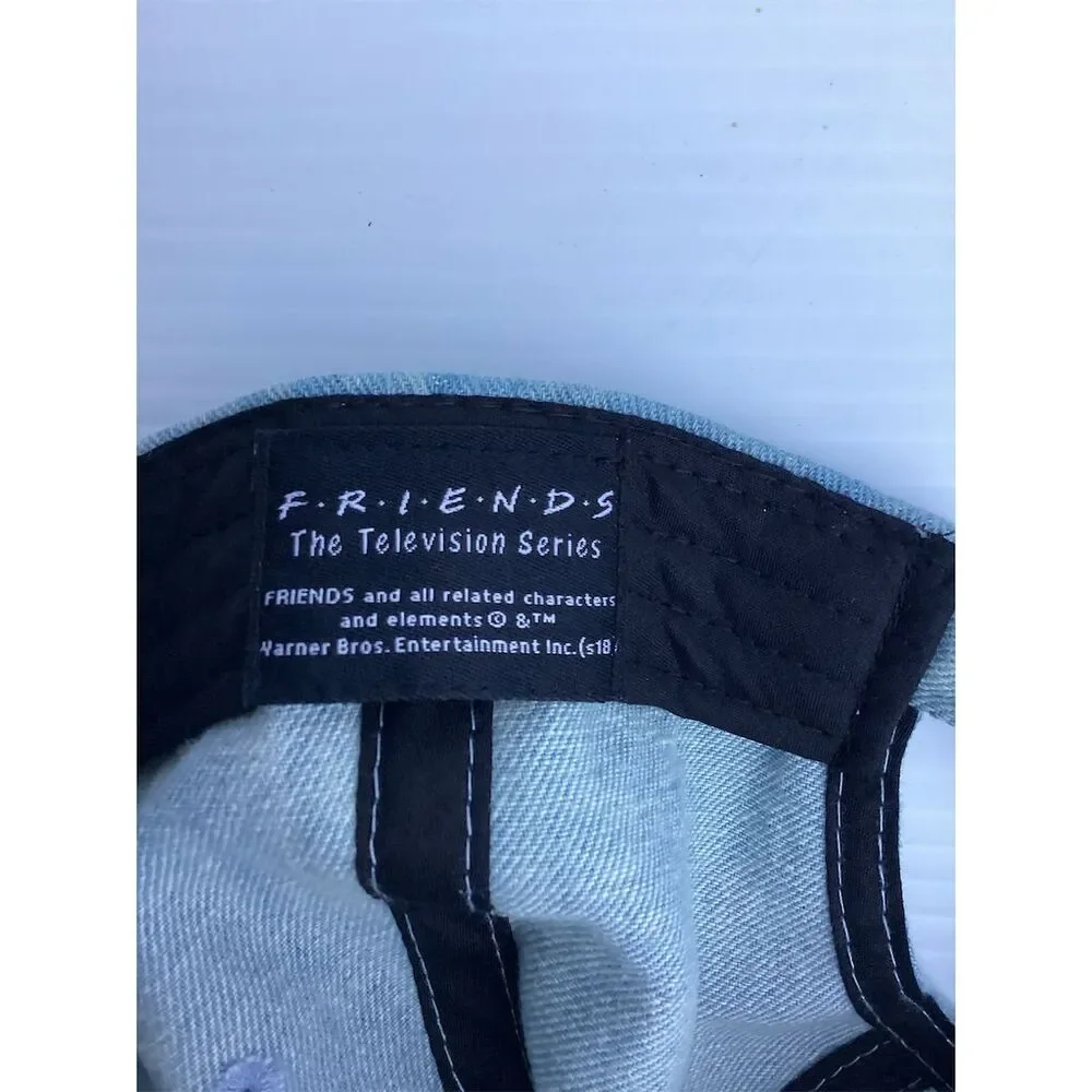 Friends TV Show Denim Baseball Cap Unisex Adjustable Blue‎ Hat